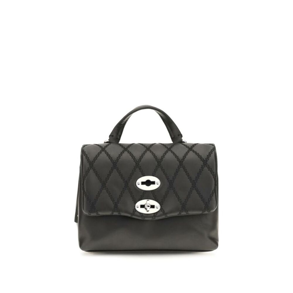 Zanellato Women Mini Postina Tramè Leather Top Handle Bag